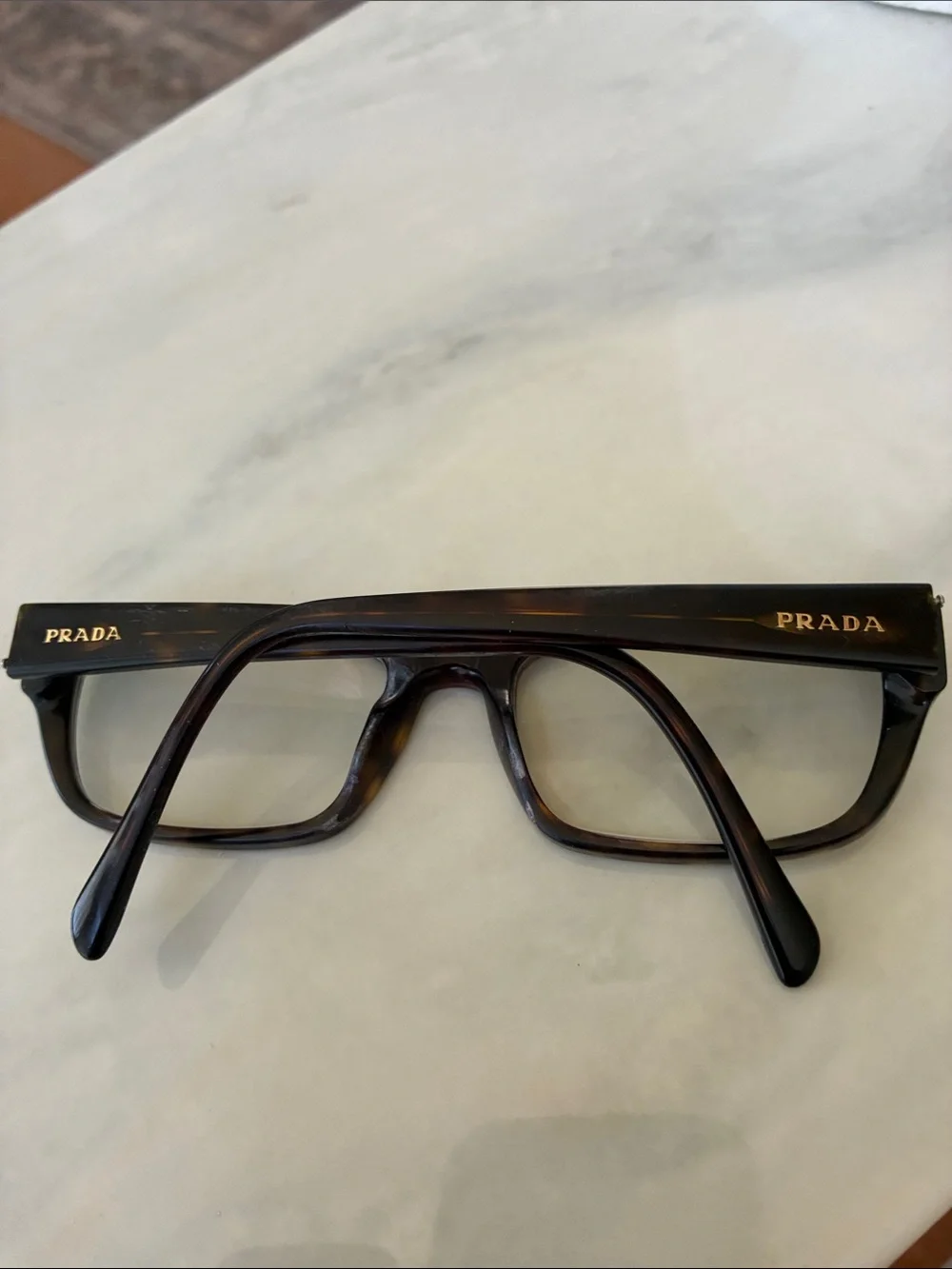 Prada VPR 18O Tortoise Havana Eyeglasses Frames 52-18-135